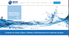 Desktop Screenshot of microambiental.com.br